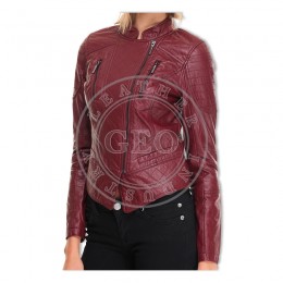 Women Latest Design Genuine Leather Jackets